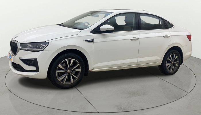 2022 Skoda SLAVIA STYLE 1.5L TSI DSG, Petrol, Automatic, 30,162 km, Left Front Diagonal