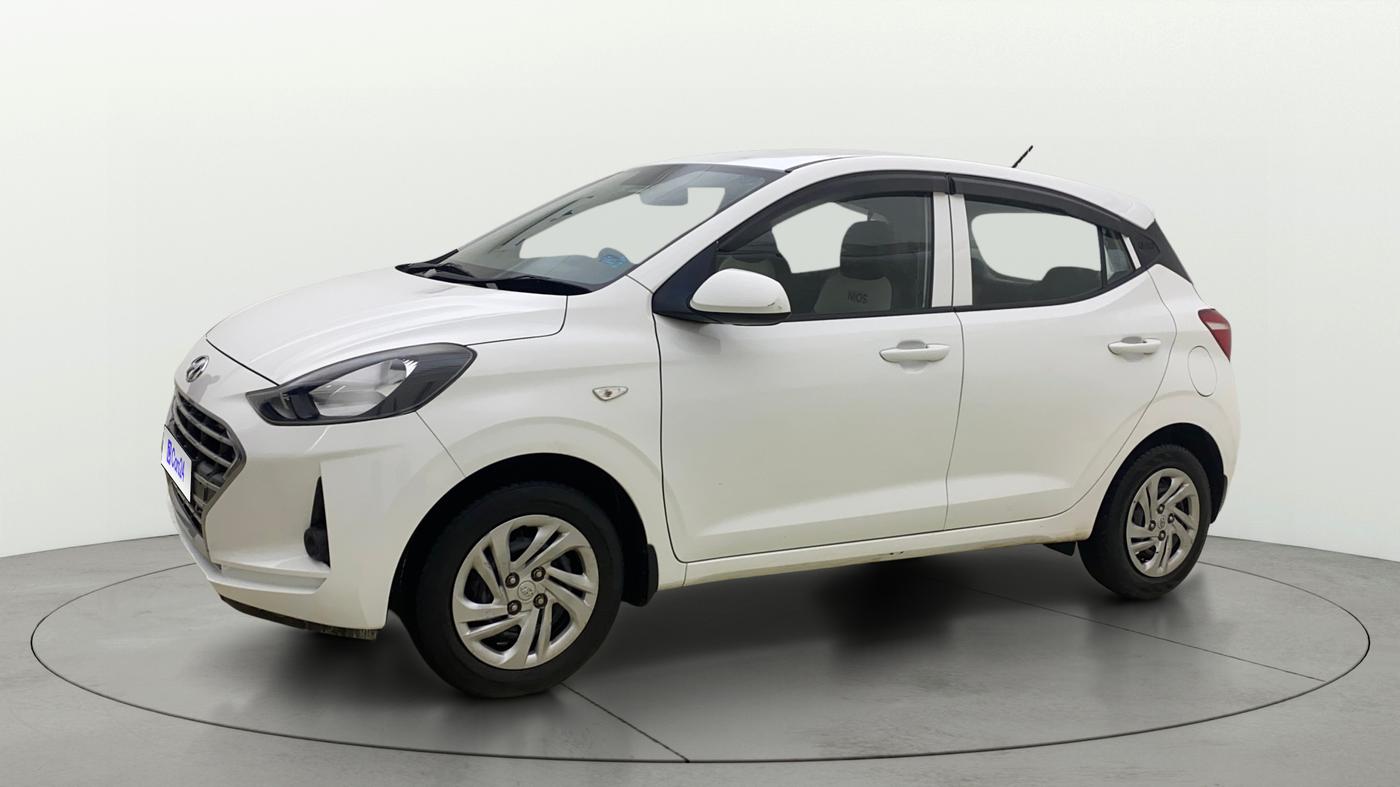 2021 Hyundai GRAND I10 NIOS MAGNA 1.2 KAPPA VTVT, Petrol, Manual, 44,584 km, Left Front Diagonal