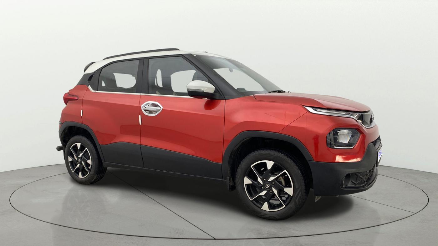 2021 Tata PUNCH CREATIVE  1.2 RTN DUAL TONE, Petrol, Manual, 33,817 km, Right Front Diagonal