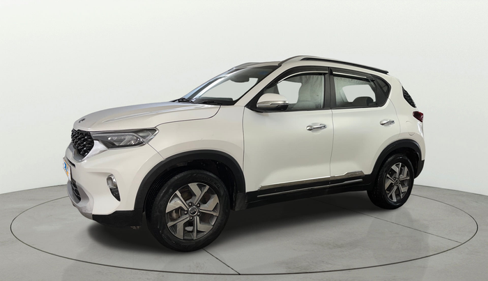 2021 KIA SONET HTX PLUS 1.0 IMT, Petrol, Manual, 56,969 km, Left Front Diagonal