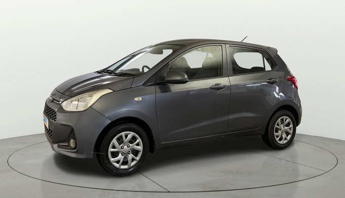 2017 Hyundai Grand i10 SPORTZ 1.2 KAPPA VTVT, Petrol, Manual, 45,957 km, Left Front Diagonal