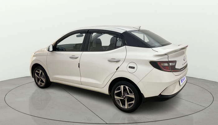 2022 Hyundai AURA SX PLUS 1.2 AMT, Petrol, Automatic, 36,263 km, Left Back Diagonal