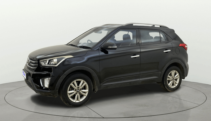 2015 Hyundai Creta SX PLUS AT 1.6 DIESEL, Diesel, Automatic, 1,28,098 km, Left Front Diagonal