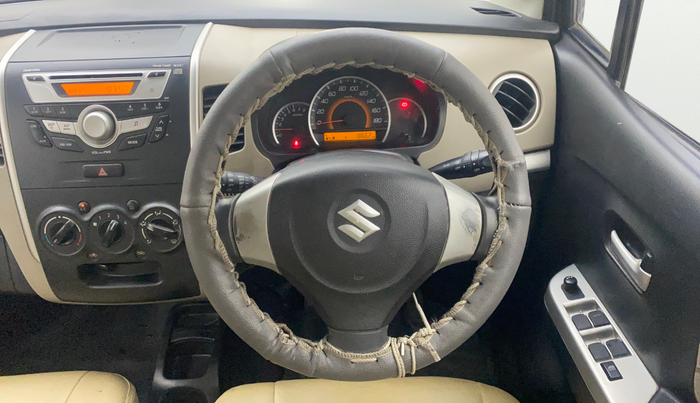2014 Maruti Wagon R 1.0 VXI, Petrol, Manual, 18,611 km, Steering Wheel Close Up