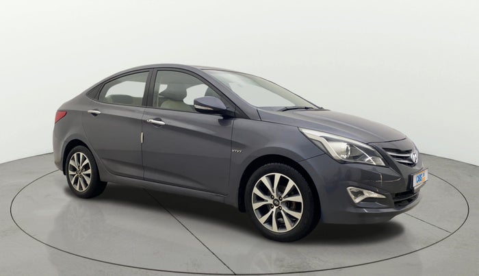 2015 Hyundai Verna FLUIDIC 4S 1.6 VTVT S(O), Petrol, Manual, 1,42,985 km, SRP