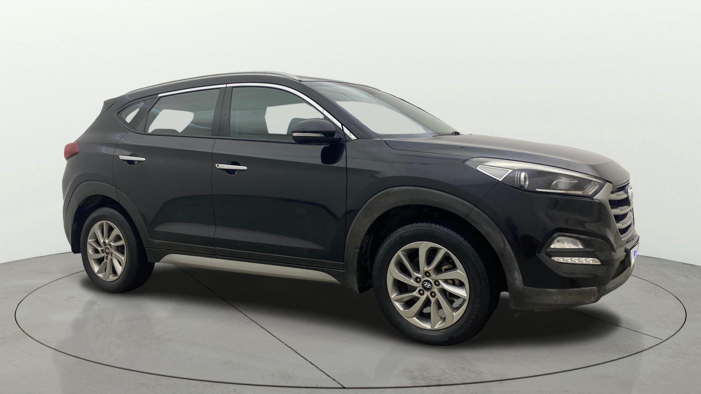 2017 Hyundai Tucson 2WD MT PETROL, Petrol, Manual, 1,03,161 km, Right Front Diagonal