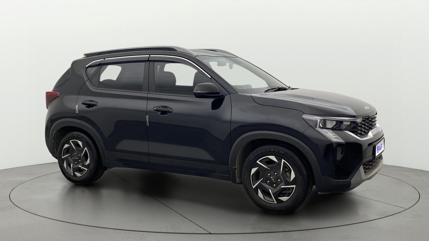 2024 KIA SONET HTK PLUS 1.2 PETROL MT, Petrol, Manual, 4,866 km, Right Front Diagonal