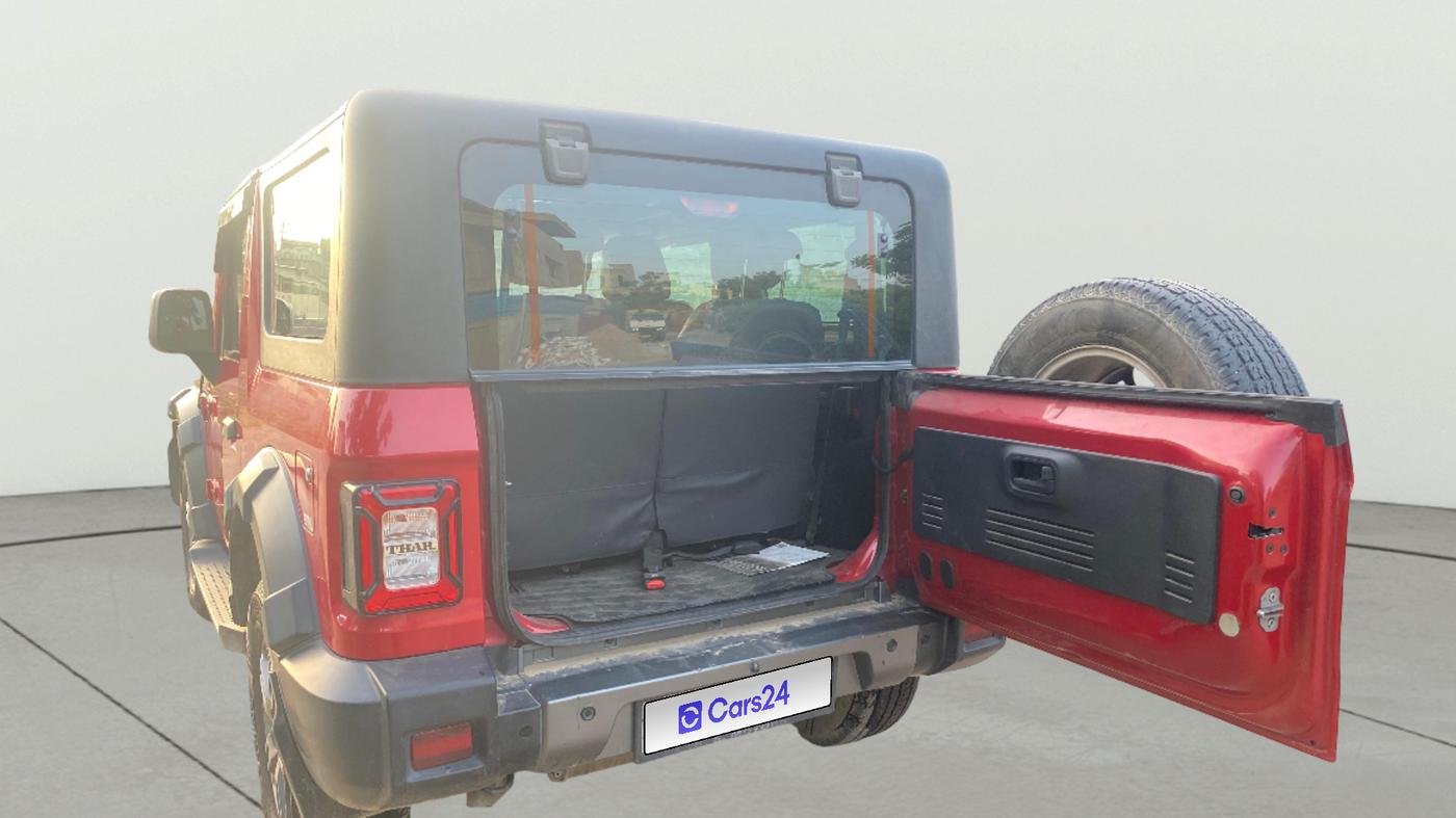 2022 Mahindra Thar LX HT PETROL 4WD MT, Petrol, Manual, 55,340 km, Boot Open Zoomed View