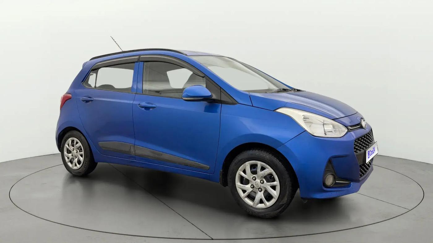 2018 Hyundai Grand i10 SPORTZ 1.2 KAPPA VTVT, CNG, Manual, 1,20,087 km, SRP