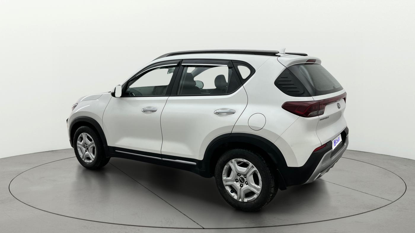 2021 KIA SONET HTX 1.5, Diesel, Manual, 70,806 km, Left Back Diagonal