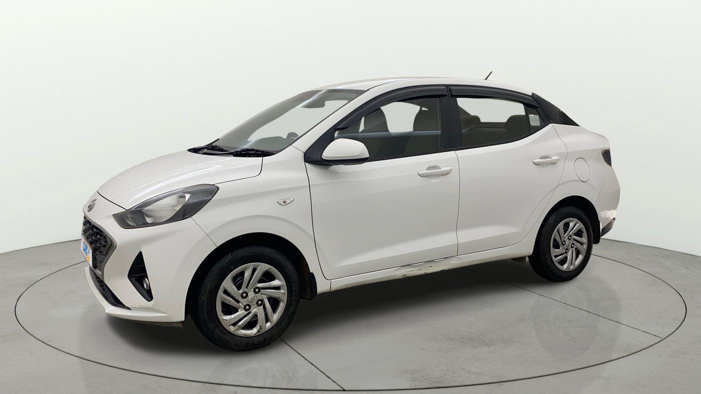 2022 Hyundai AURA S 1.2 CNG, CNG, Manual, 64,059 km, Left Front Diagonal