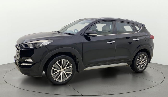 2017 Hyundai Tucson GLS 2WD AT DIESEL, Diesel, Automatic, 1,32,365 km, Left Front Diagonal