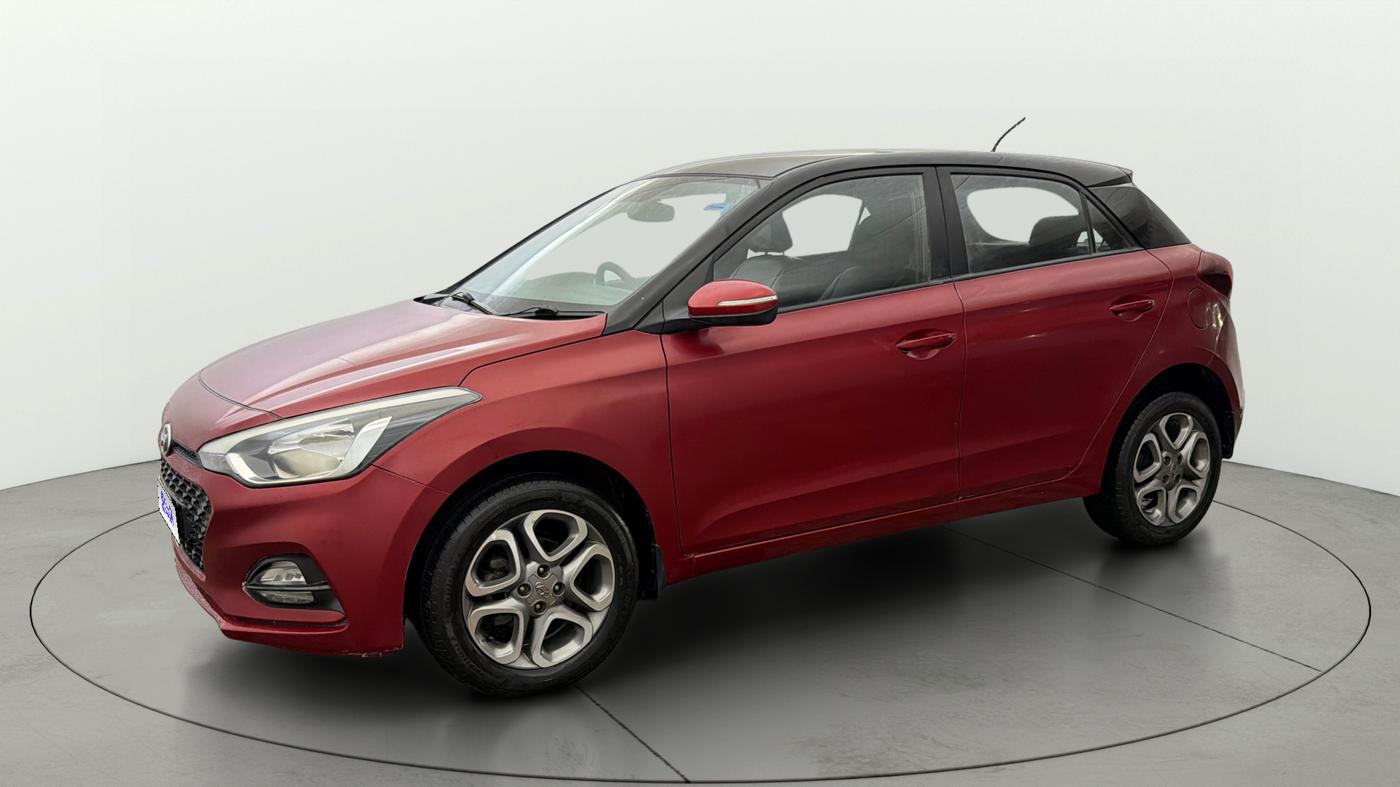 2018 Hyundai Elite i20 ASTA 1.2 DUAL TONE, Petrol, Manual, 58,376 km, Left Front Diagonal