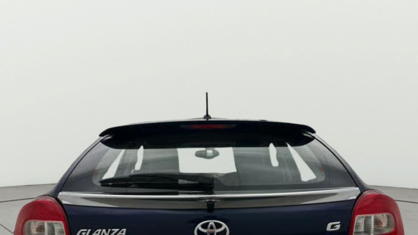 2019 Toyota Glanza G CVT, Petrol, Automatic, 1,05,461 km, Rear Windshield