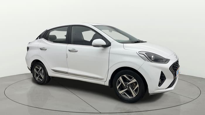 2020 Hyundai AURA SX+ 1.0 TURBO GDI MT, Petrol, Manual, 46,828 km, Right Front Diagonal