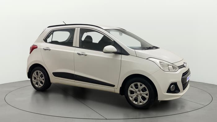 2014 Hyundai Grand i10 SPORTZ AT 1.2 KAPPA VTVT, Petrol, Automatic, 66,561 km, Right Front Diagonal