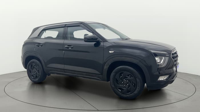 2022 Hyundai Creta E 1.5 PETROL, Petrol, Manual, 32,317 km, Right Front Diagonal