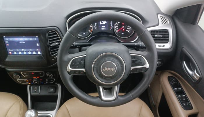 2017 Jeep Compass LONGITUDE (O) 2.0 DIESEL, Diesel, Manual, 73,523 km, Steering Wheel Close Up