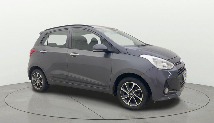 2017 Hyundai Grand i10 ASTA 1.2 KAPPA VTVT, Petrol, Manual, 49,977 km, Right Front Diagonal