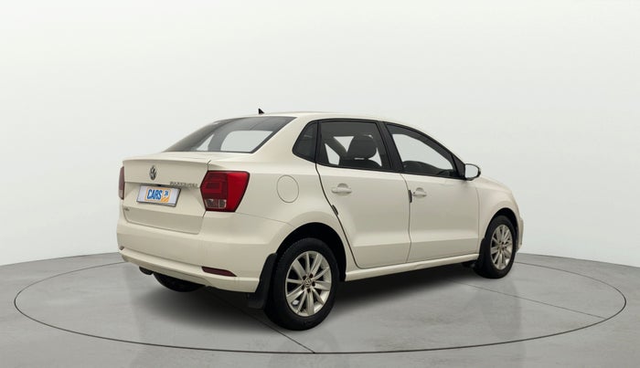 2016 Volkswagen Ameo HIGHLINE1.2L, Petrol, Manual, 1,49,299 km, Right Back Diagonal