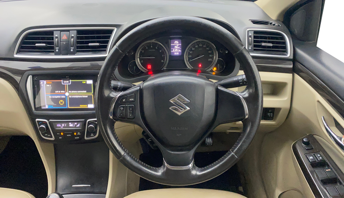 2018 Maruti Ciaz ALPHA 1.4 PETROL, Petrol, Manual, 81,851 km, Steering Wheel Close Up