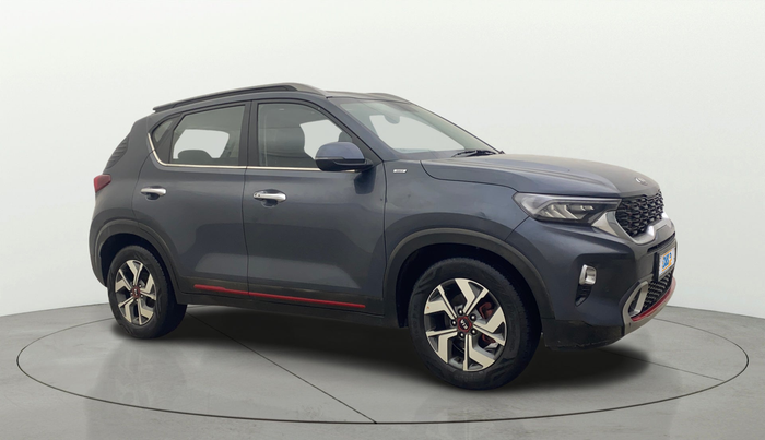 2020 KIA SONET GTX PLUS 1.0 IMT, Petrol, Manual, 28,909 km, Right Front Diagonal