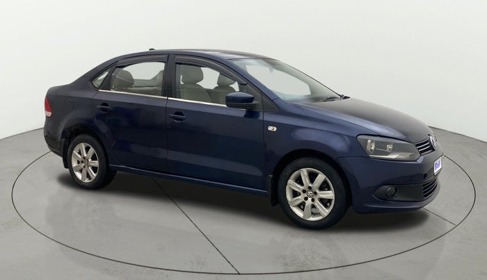 2014 Volkswagen Vento COMFORTLINE TSI AT PETROL, Petrol, Automatic, 87,261 km, Right Front Diagonal