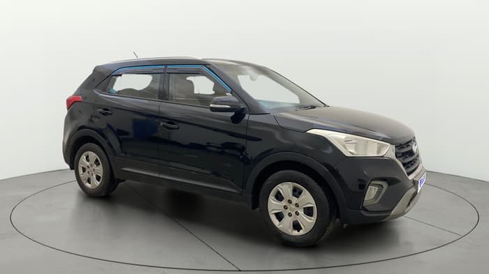 2019 Hyundai Creta E PLUS 1.6 PETROL, Petrol, Manual, 1,16,645 km, Right Front Diagonal