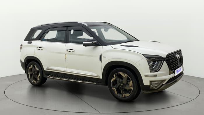 2021 Hyundai ALCAZAR PLATINUM(O) 6STR 1.5 AT, Diesel, Automatic, 94,151 km, Right Front Diagonal