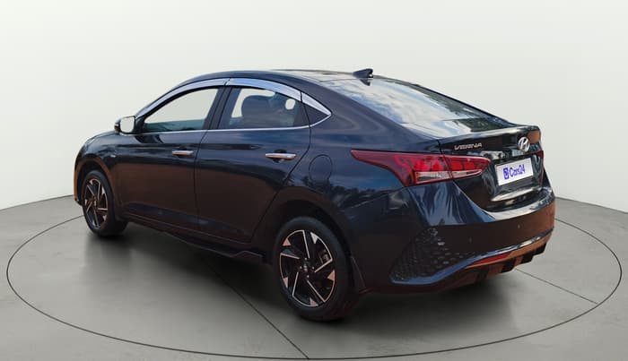 2021 Hyundai Verna SX (O) 1.0 TURBO DCT, Petrol, Automatic, 30,297 km, Left Back Diagonal