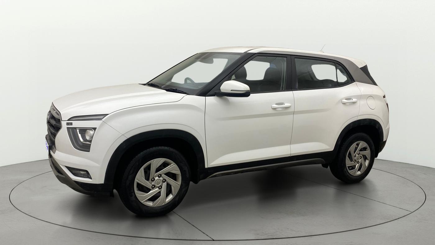 2021 Hyundai Creta EX 1.5 PETROL, Petrol, Manual, 69,659 km, Left Front Diagonal