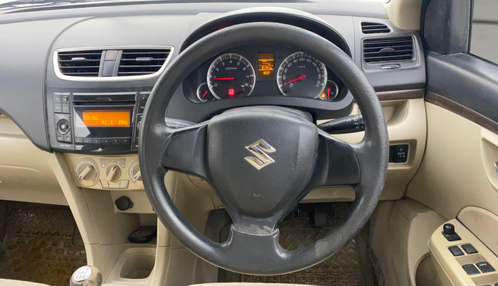 2017 Maruti Dzire VXI, Petrol, Manual, 91,710 km, Steering Wheel Close Up
