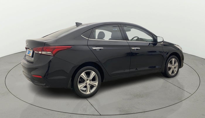 2019 Hyundai Verna 1.6 VTVT SX (O) AT, Petrol, Automatic, 72,960 km, Right Back Diagonal