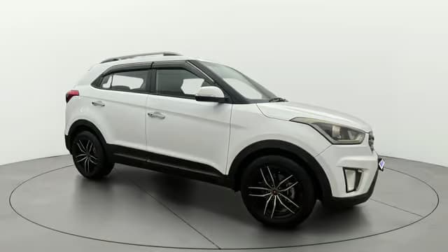 2017 Hyundai Creta SX PLUS 1.6 PETROL, Petrol, Manual, 1,12,886 km, Right Front Diagonal