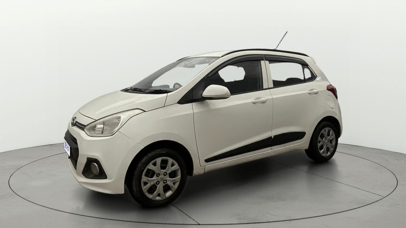 2016 Hyundai Grand i10 SPORTZ 1.2 KAPPA VTVT, CNG, Manual, 77,378 km, Left Front Diagonal