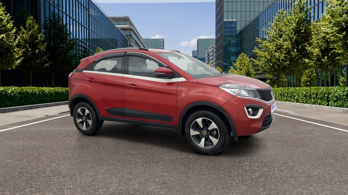 2019 Tata NEXON XZA PLUS PETROL, Petrol, Automatic, 70,715 km, Right Front Diagonal