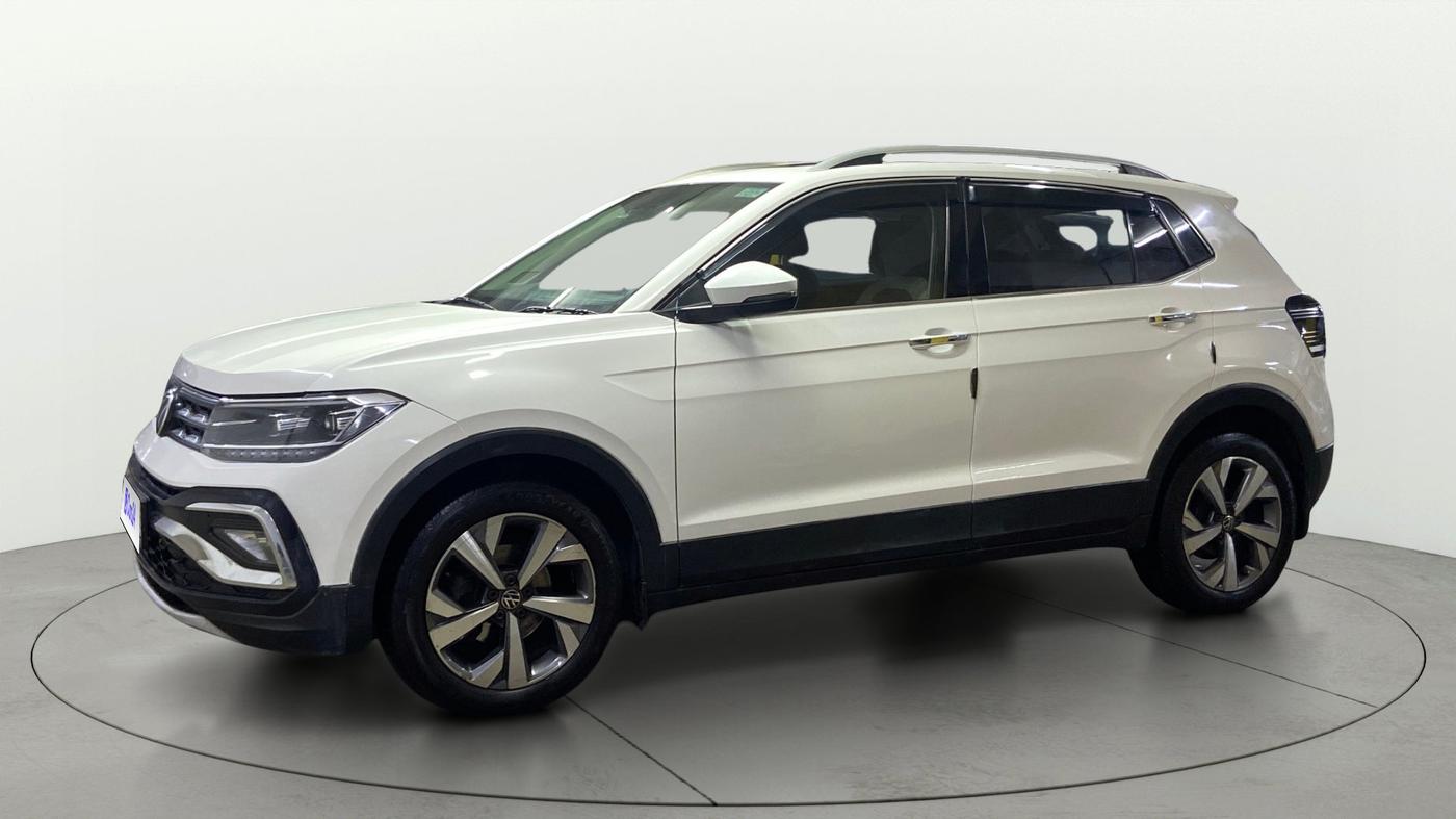 2022 Volkswagen TAIGUN TOPLINE 1.0 TSI AT, Petrol, Automatic, 69,191 km, Left Front Diagonal
