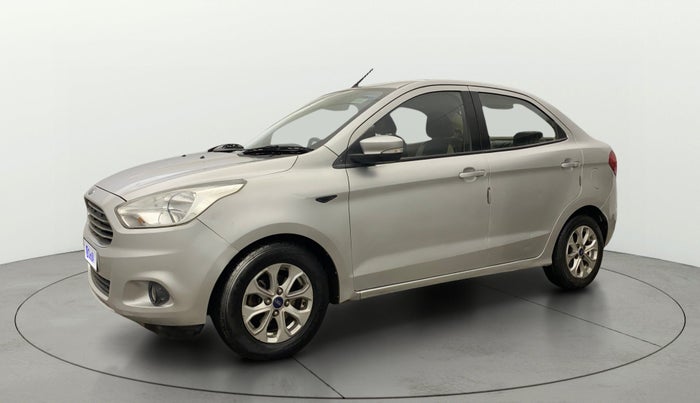 2017 Ford Figo Aspire TITANIUM 1.2 PETROL, CNG, Manual, 50,962 km, Left Front Diagonal
