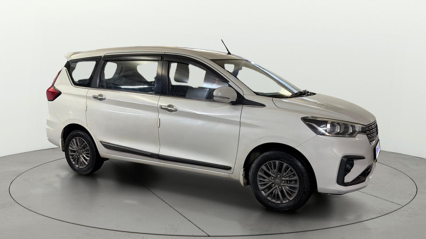 2019 Maruti Ertiga ZXI+ SHVS, Petrol, Manual, 43,013 km, Right Front Diagonal