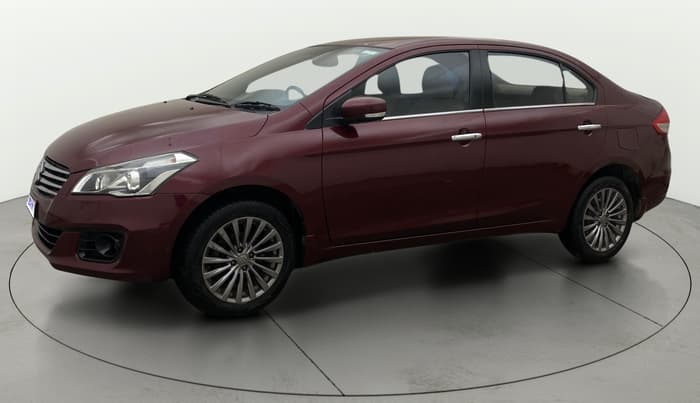 2017 Maruti Ciaz ALPHA  AT 1.4  PETROL, Petrol, Automatic, 1,24,569 km, Left Front Diagonal