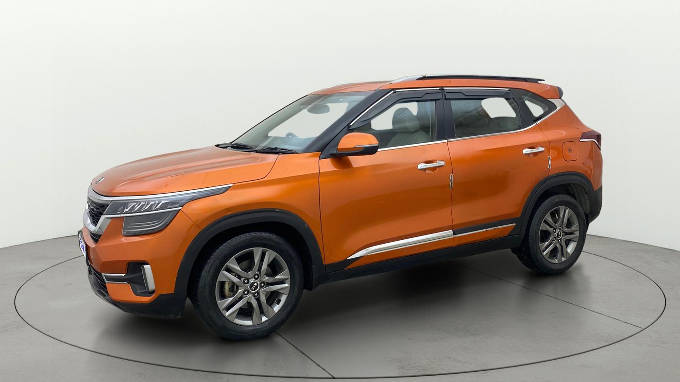 2020 KIA SELTOS HTX PLUS 1.5 DIESEL, Diesel, Manual, 1,39,258 km, Left Front Diagonal