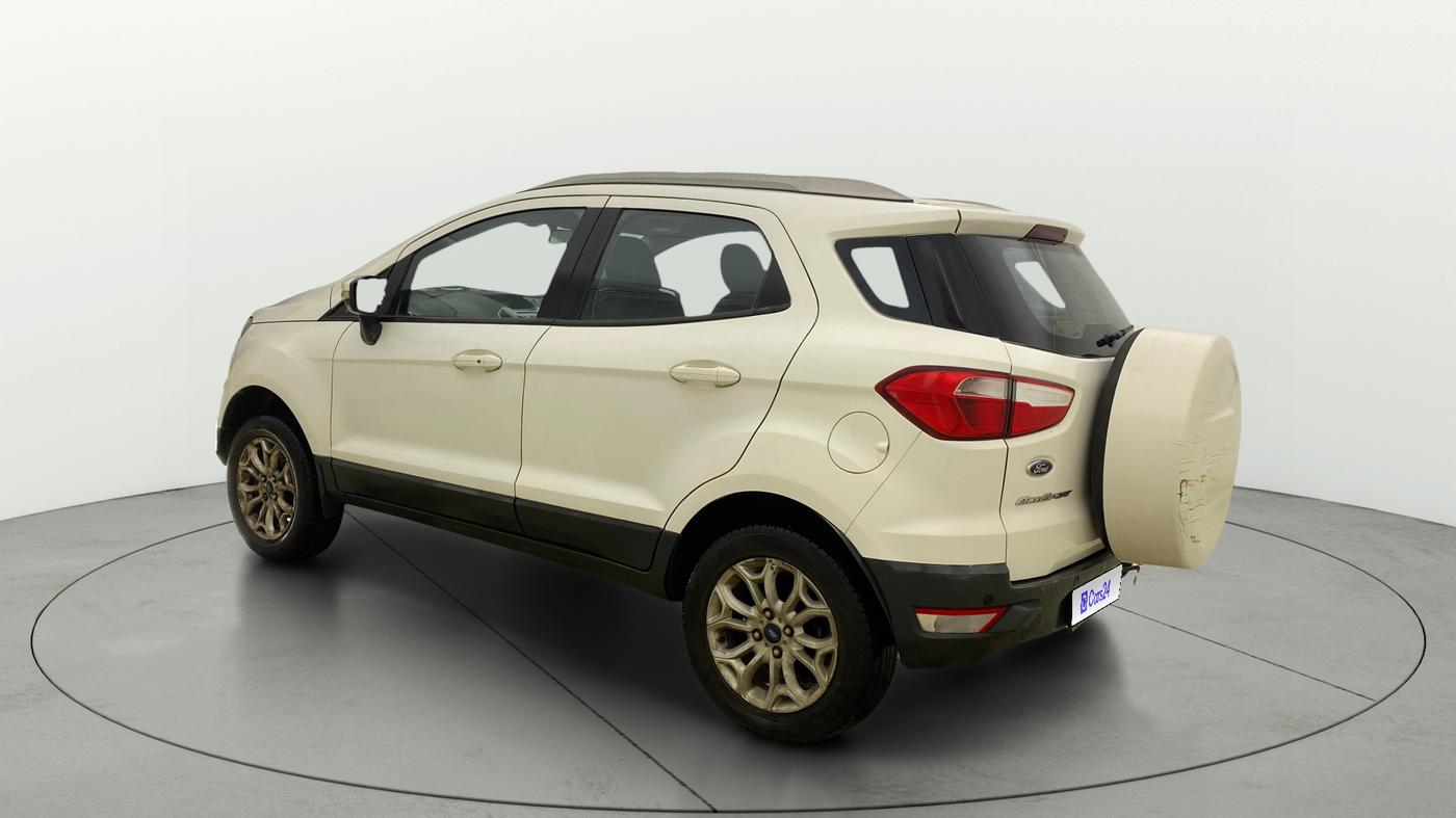 2016 Ford Ecosport TITANIUM 1.5L DIESEL, Diesel, Manual, 77,171 km, Left Back Diagonal