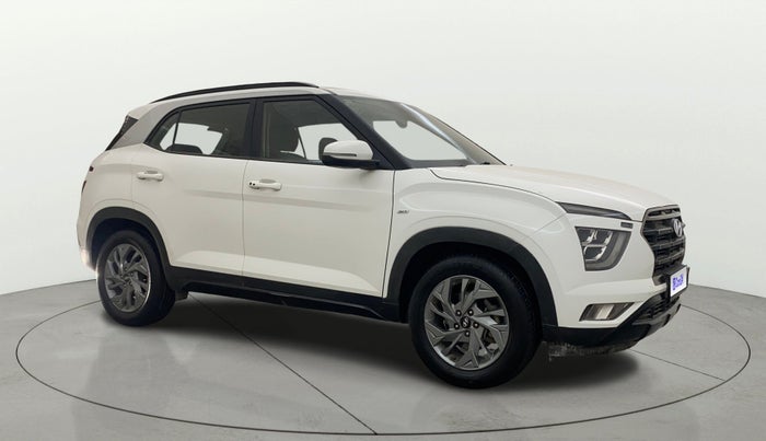 2021 Hyundai Creta SX (O) 1.4 TURBO DCT, Petrol, Automatic, 74,903 km, Right Front Diagonal