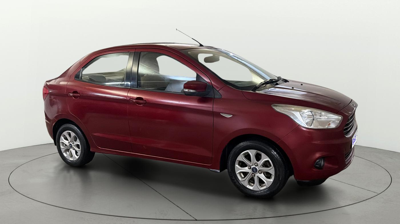 2016 Ford Figo Aspire TITANIUM 1.2 PETROL, Petrol, Manual, 51,747 km, Right Front Diagonal