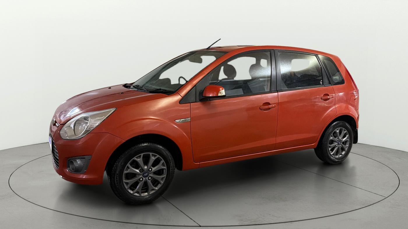 2014 Ford Figo TITANIUM 1.2 PETROL, Petrol, Manual, 50,786 km, Left Front Diagonal