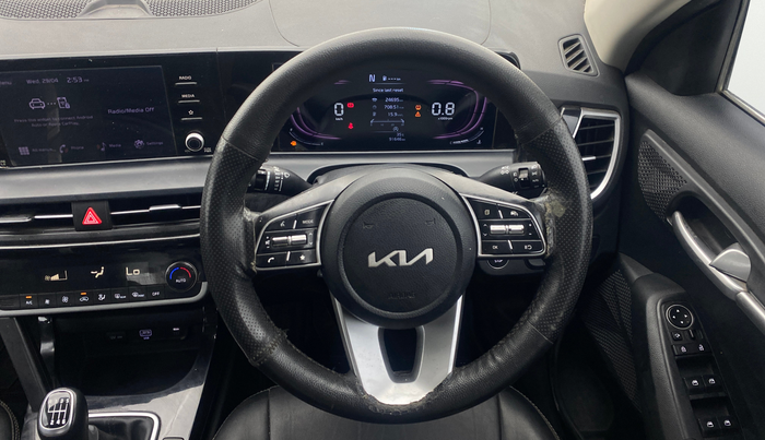 2023 KIA SELTOS  HTK PLUS 1.5 DIESEL IMT, Diesel, Manual, 91,645 km, Steering Wheel Close Up