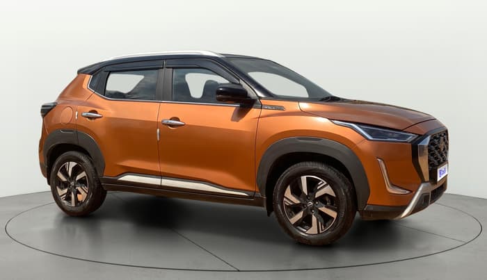 2024 Nissan MAGNITE Tekna B4D 1.0 Petrol AMT Dual Tone, Petrol, Automatic, 5,386 km, Right Front Diagonal