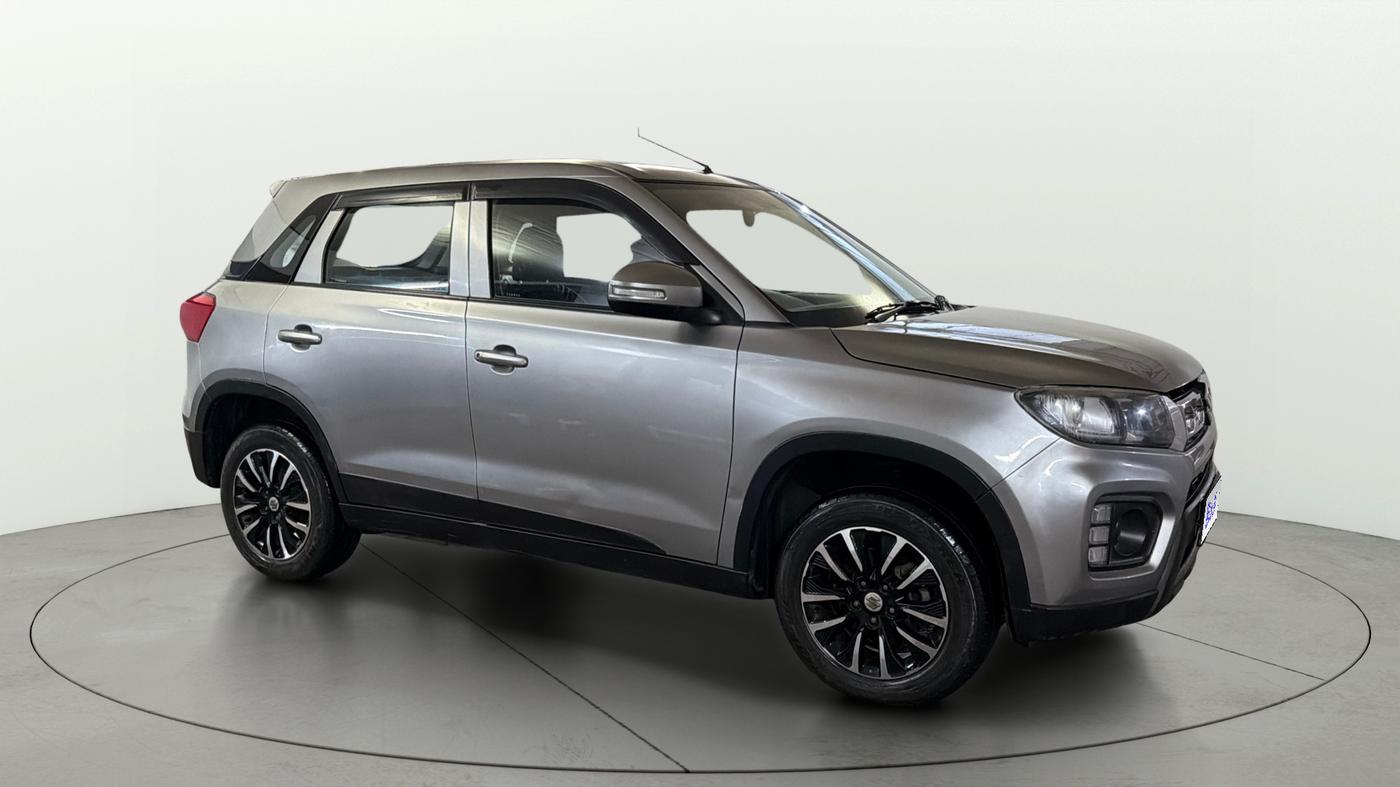 2021 Maruti Vitara Brezza LXI, Petrol, Manual, 22,583 km, Right Front Diagonal