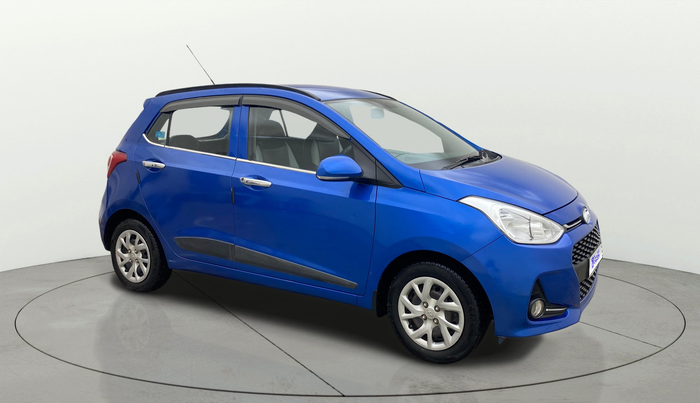 2018 Hyundai Grand i10 SPORTZ 1.2 KAPPA VTVT, Petrol, Manual, 67,914 km, Right Front Diagonal