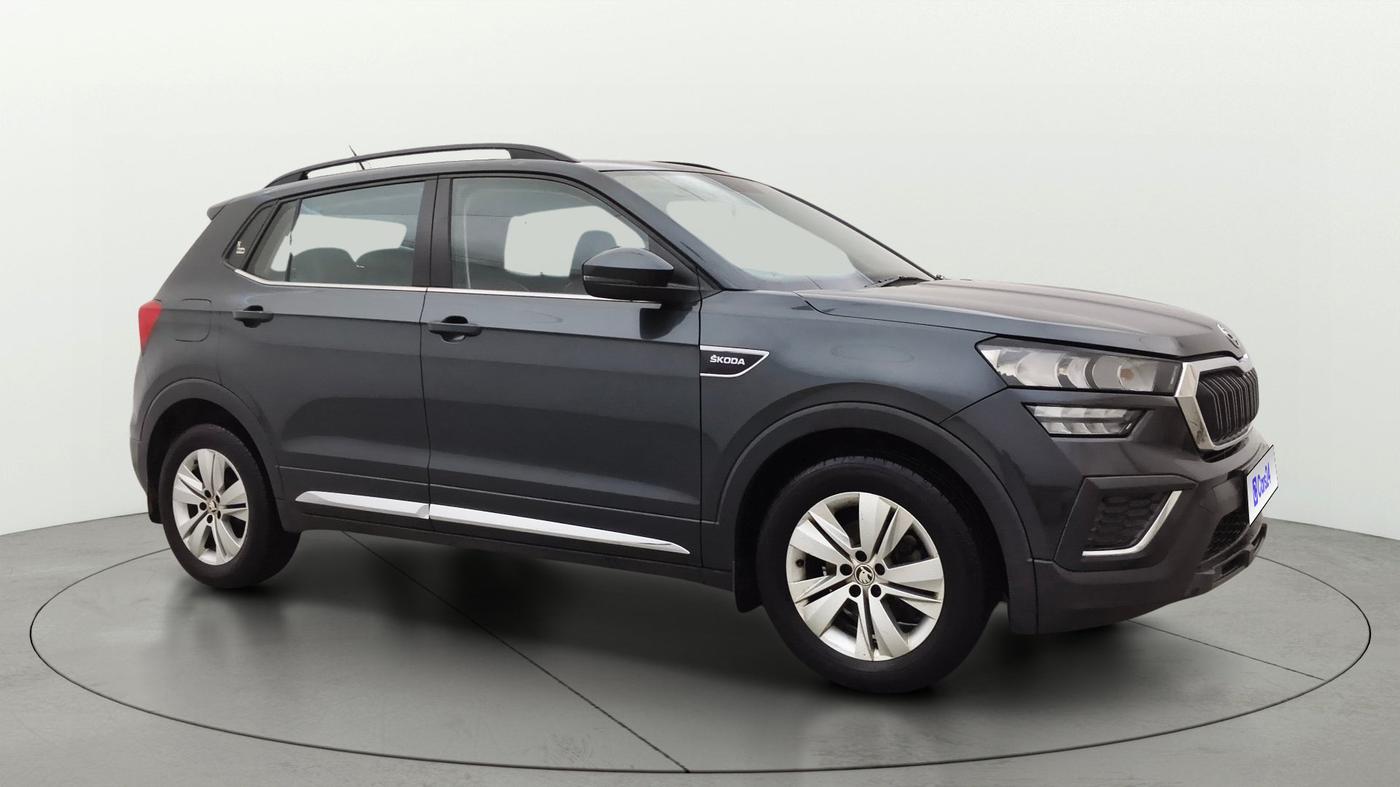 2022 Skoda KUSHAQ ACTIVE 1.0L TSI MT, Petrol, Manual, 75,793 km, Right Front Diagonal